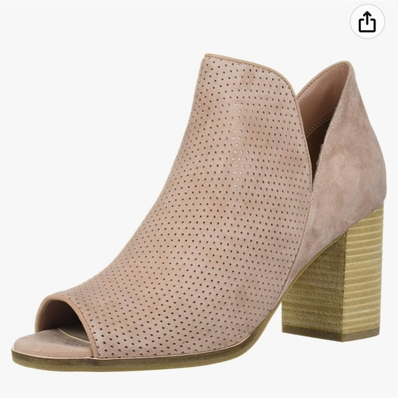 shiloh open toe bootie